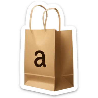 Shoppingbag sticker