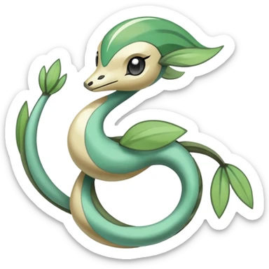 Meloetta-Gabite-Pokémon-Fakémon-fusion-hybrid-creature sticker