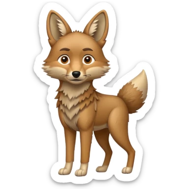 Coyote sticker