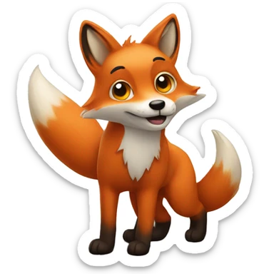 fox sticker
