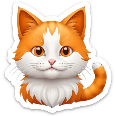 Кот с надписью Где деньги Блеать? sticker