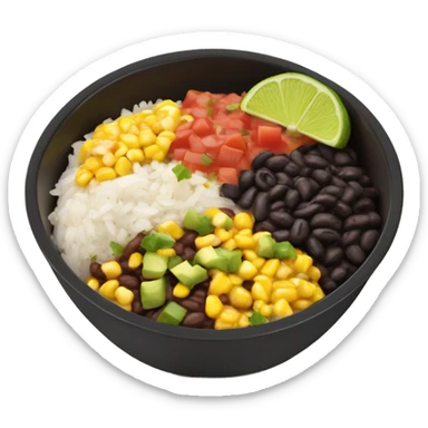 chipotle bowl sticker