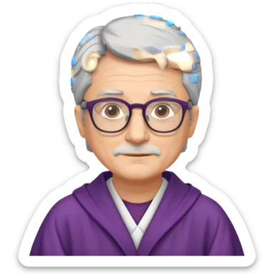 ancient The wise librarian sticker