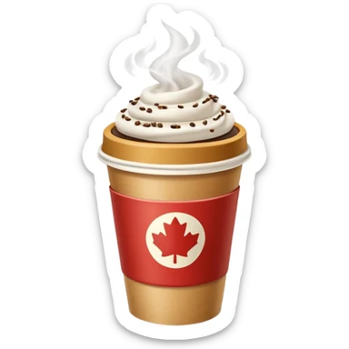 Tim Hortons Coffee 2025 sticker