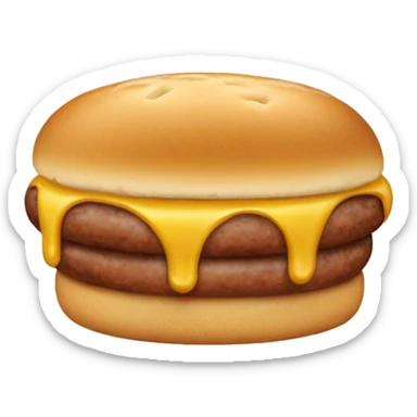 Sausage mcmuffin sticker