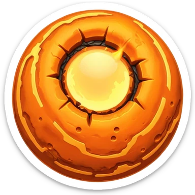 Planetary core sticker