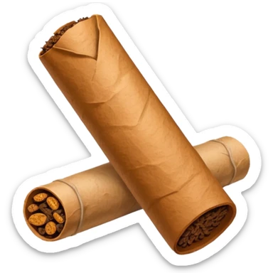 Indian beedi named mayur sticker