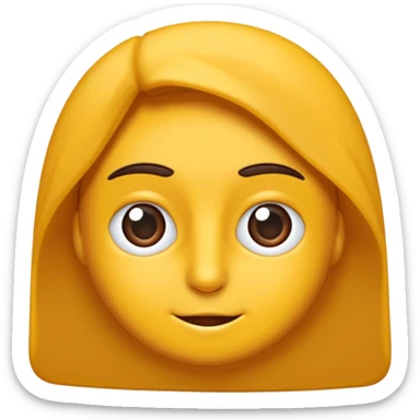 Güçlü şirin çizgifilm karakteri sticker