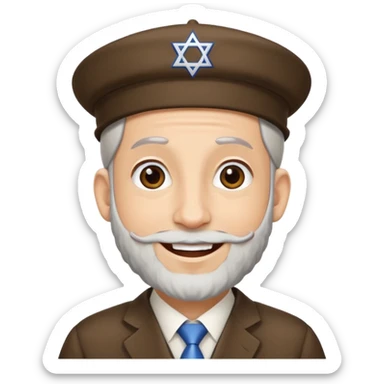 rabbi flying to israel sticker