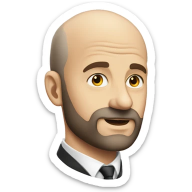 Edward Berger german film director balding young short beard sticker