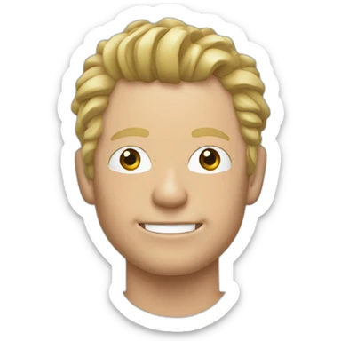 mark speight with lots of string sticker