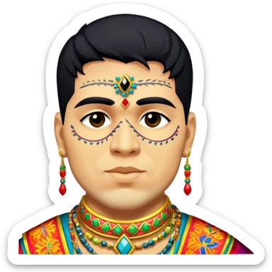 Vibrant Ceremonialist sticker