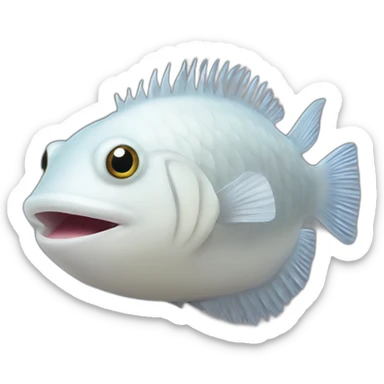 fish fugu breed sticker