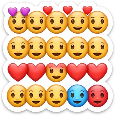 Emoji ios 18 sticker