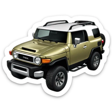 Toyota fj cruiser 40 sticker