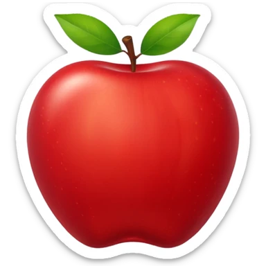 La manzana de Apple sticker