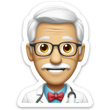 Grandpa Dentist sticker