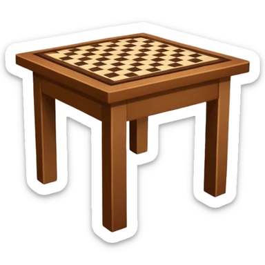 xadrez table sticker
