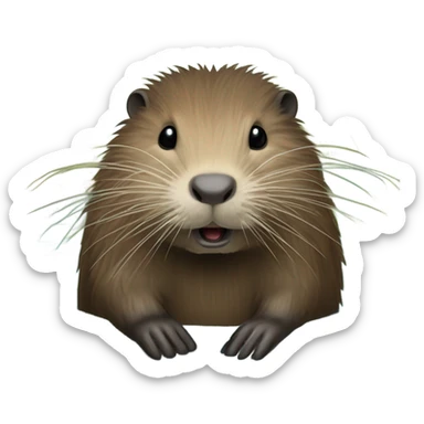 Nutria sticker