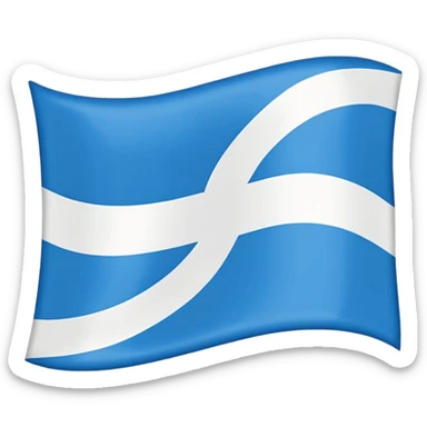 Hazme la bandera de la comunidad autónoma de galicia (España) sticker