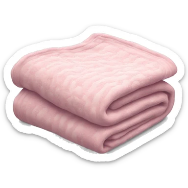 Cozy blanket pink sticker