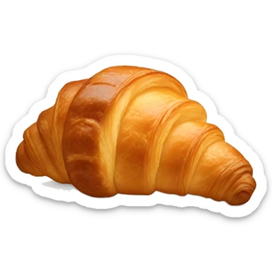 Croissant sticker