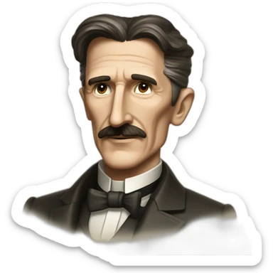 WardencliffTower Nikola Tesla sticker