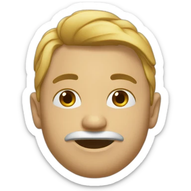 un Naali qui a un visage sérieux sticker