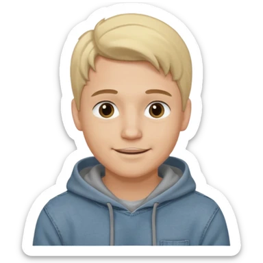 Kjekk gutt (lys i huden) som har pynta seg. Har på seg Jeans og grå hette genser og håret skal være  midtskill og fargen på håret er blondt. Litt øyevipper men ikke mye og litt mørke brun. Skal se HOT Å SEXY UT smile mer!!! Ca 20 år gammel  sticker