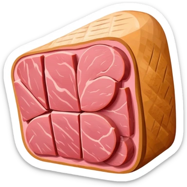 picasso abstract art SPAM MEAT painting sticker