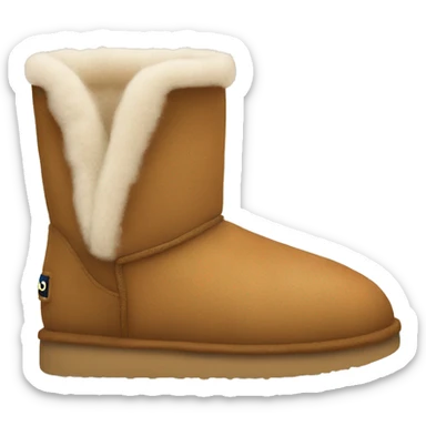 UGG slippers  sticker