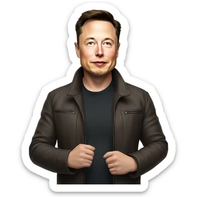 Elon musk sticker