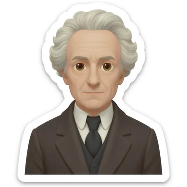 Arthur Schopenhauer sticker