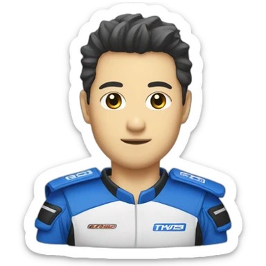 Blue Subaru gc8 sticker