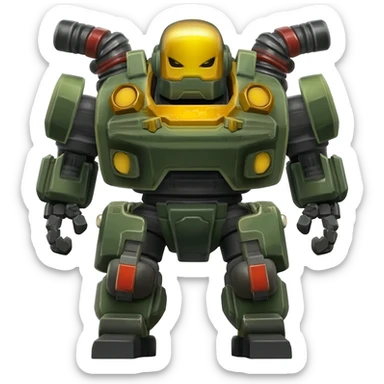 WAR MACHINE sticker