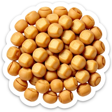 roasted chickpea sticker