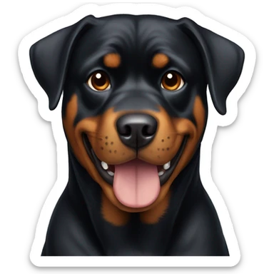 Rottweiler dog sticker