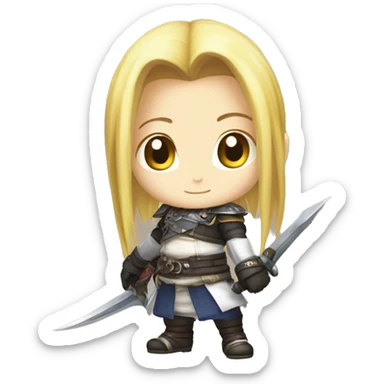 moguri final fantasy 8 chibi sticker