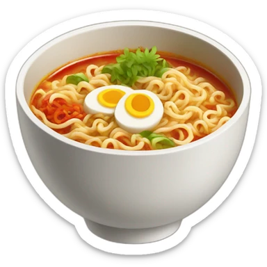 Spicy Ramen Bowl sticker