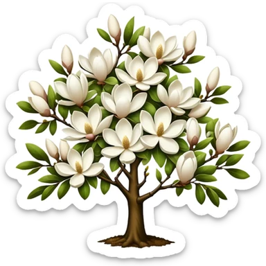 Magnolia tree  sticker