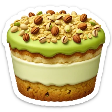 Pistachio Crumble Cakes sticker
