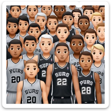 san antonio spurs sticker