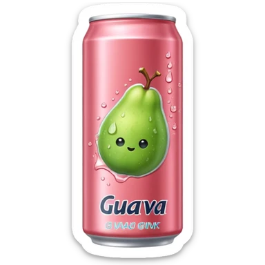 energy drink exotic guava sticker