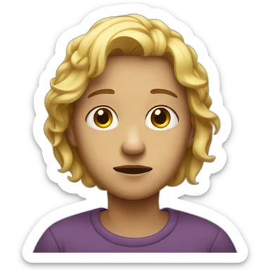 Triste enragé sticker