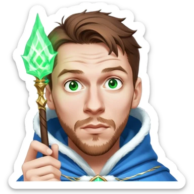 Frostborne Magician sticker