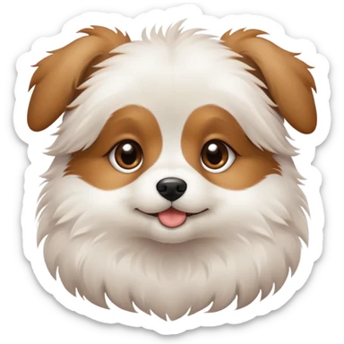 cute little puppy sticker