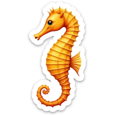 Seahorse sticker