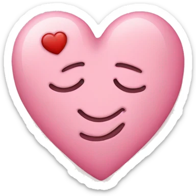 Heart with Leo print  sticker