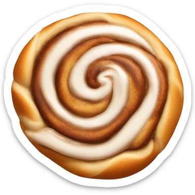 Aesthetic Cinnamon Bun sticker