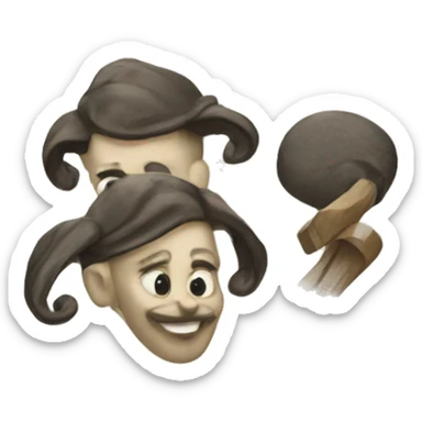 Playing cards sticker